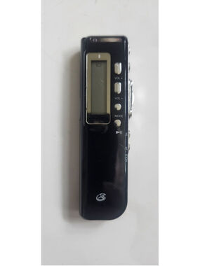 GPX Pro47b 4GB 1.5vx2 Digital Voice Recorder Battery Black Silver *Please Read